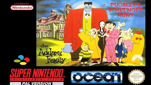 Addams Family, The - Pugsley's Scavenger Hunt (Europe)